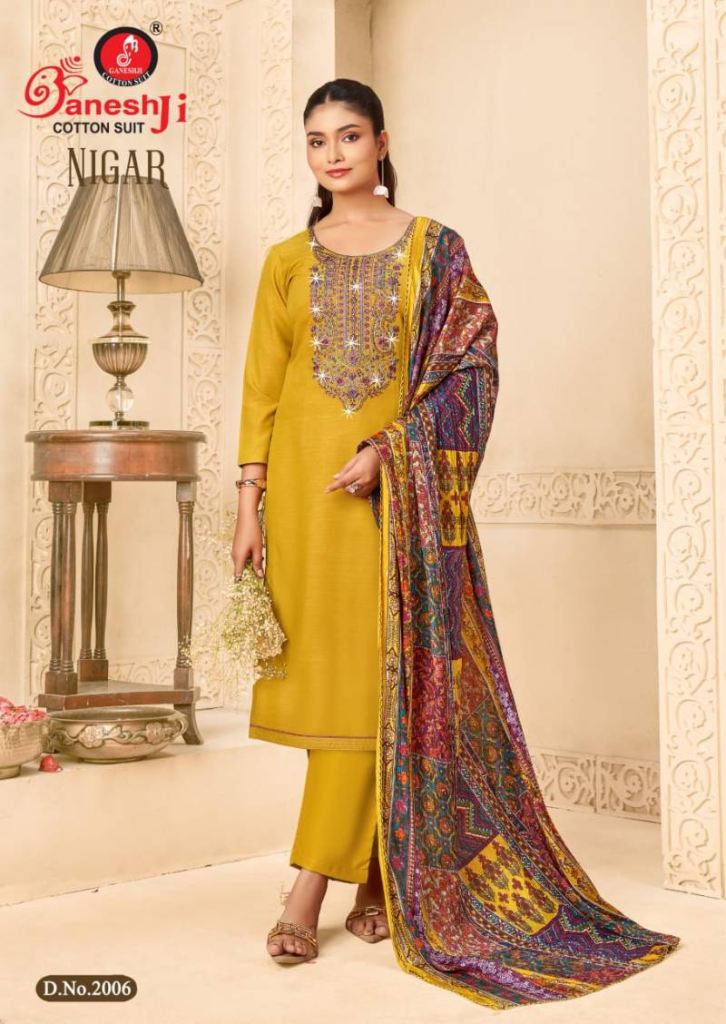 Ganeshji Nigar Vol 02 Printed Dress Material 