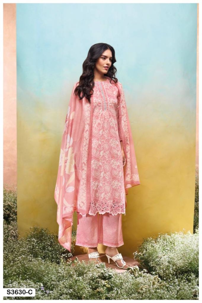 Ganga Anvee Cotton Printed Salwar Kameez