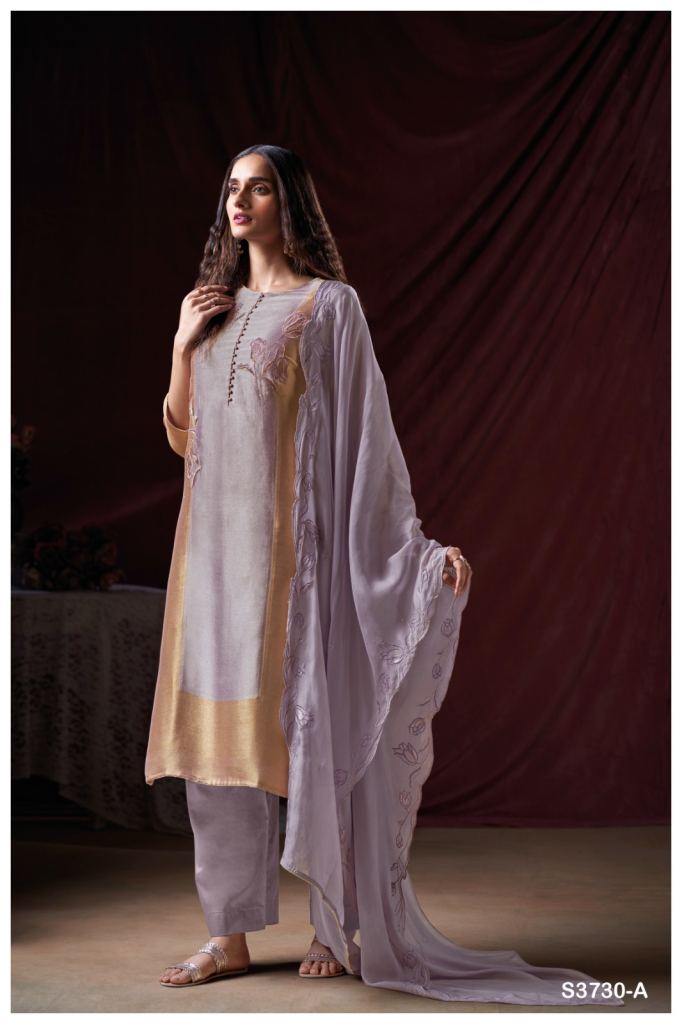 Ganga Avniya 3730 Embroidery Work Salwar Kameez