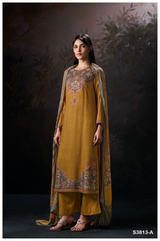 Ganga Ayira 3813 Printed Salwar Kameez