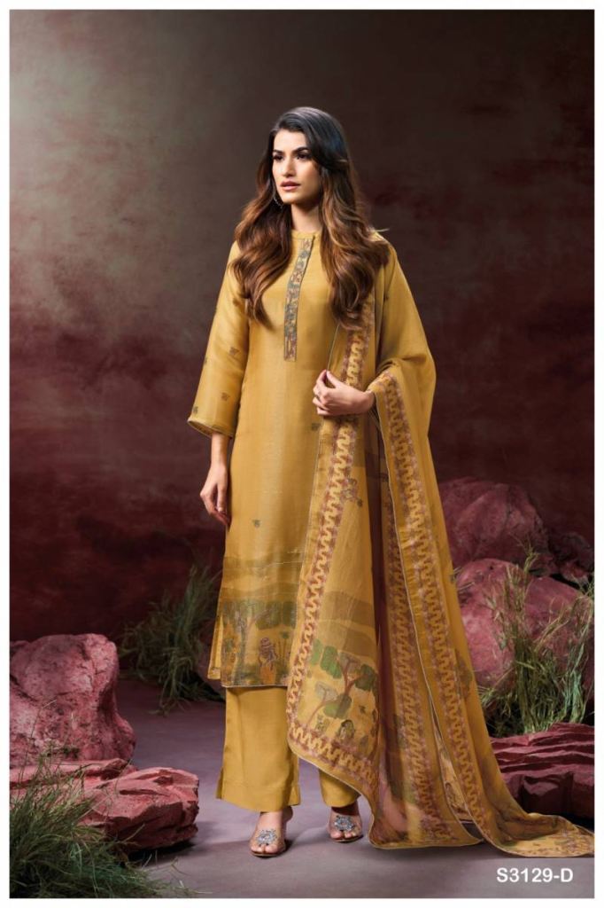 Ganga Aynslie Printed Salwar Kameez