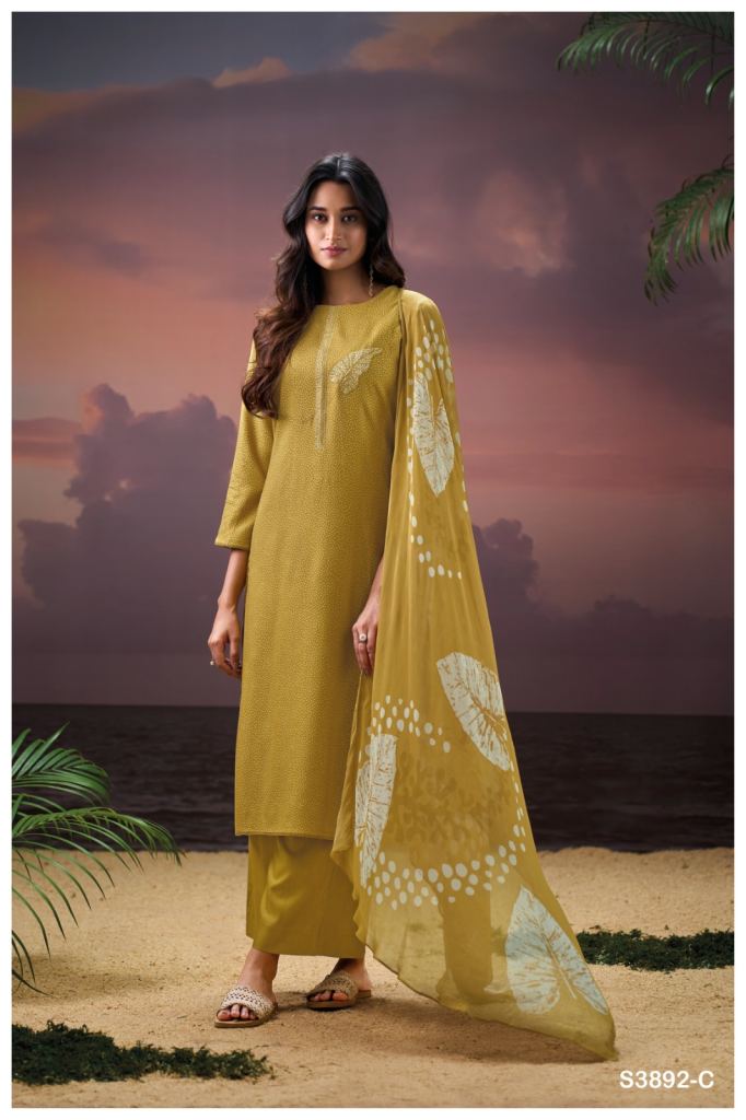 Ganga Darcel 3892 Embroidery Salwar Kameez