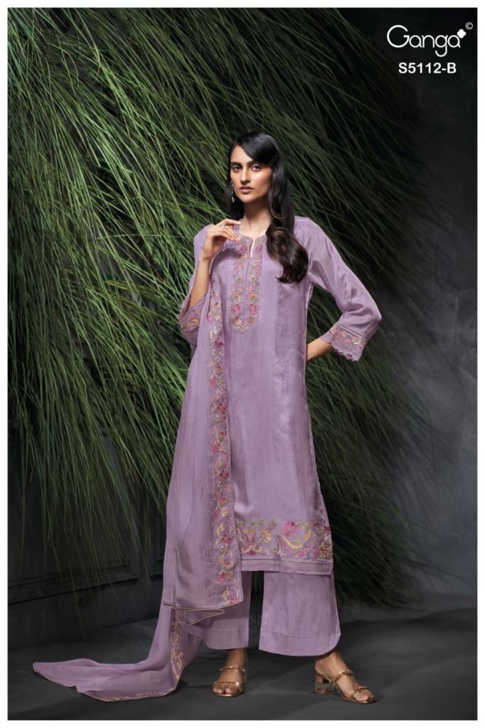 Ganga Dariah 5112 Embroidered Salwar Kameez