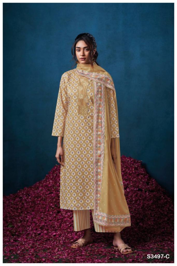 Ganga Devin Cotton Printed Salwar Kameez