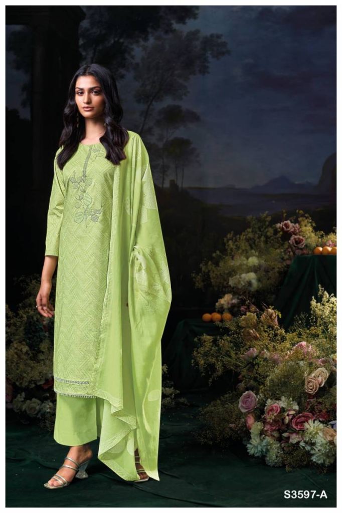 Ganga Divita Cotton Printed Salwar Suit
