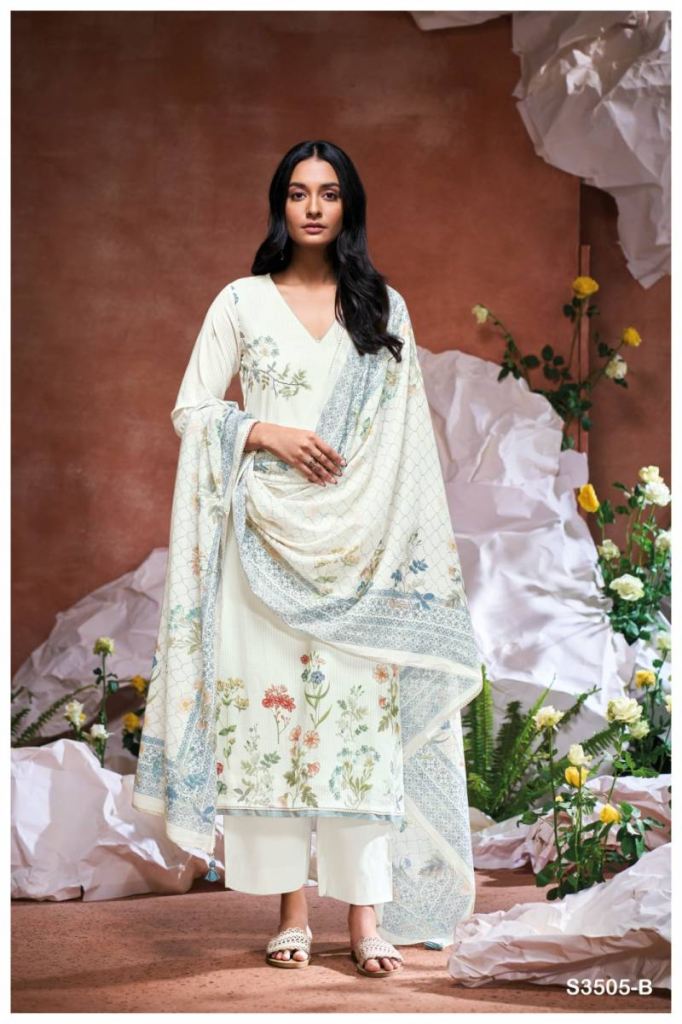 Ganga Eilidh Printed Fancy Salwar Suit