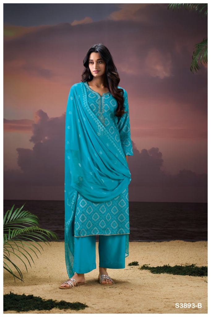 Ganga Eirlys 3893 Embroidered Salwar Kameez Suits