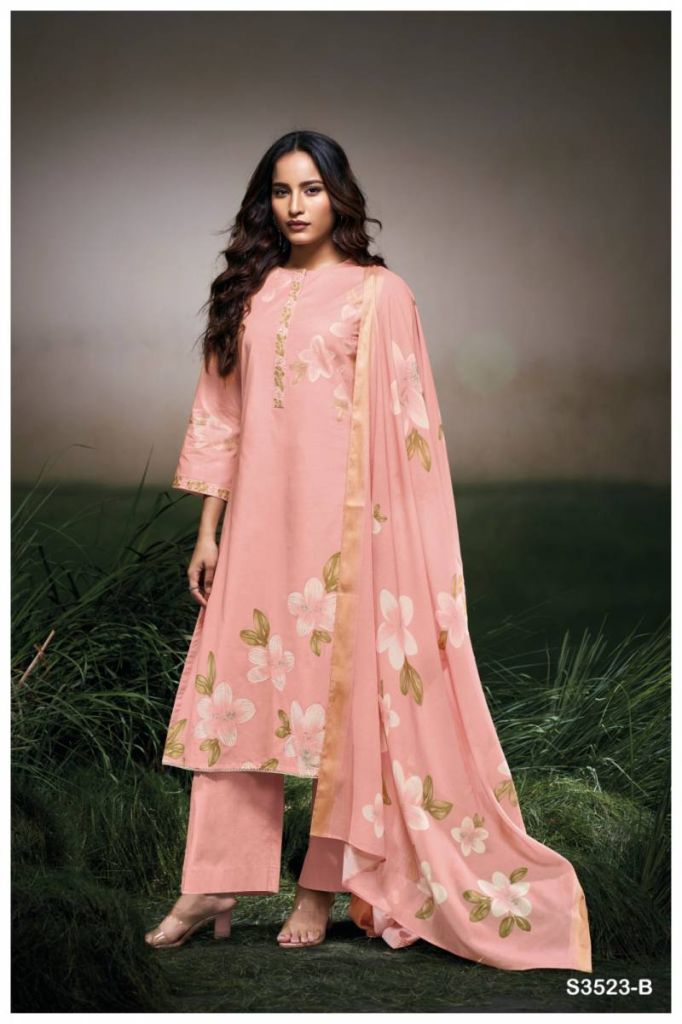 Ganga Faryat Cotton Printed Salwar Suit