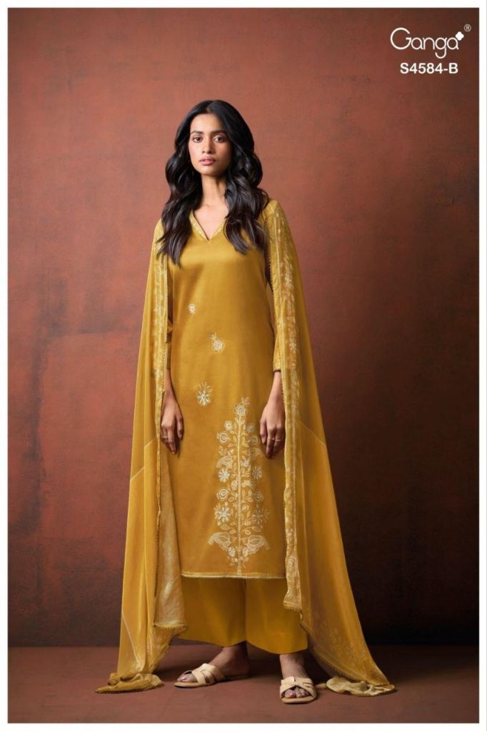 Ganga Feska 4584 Handworked Salwar Kameez