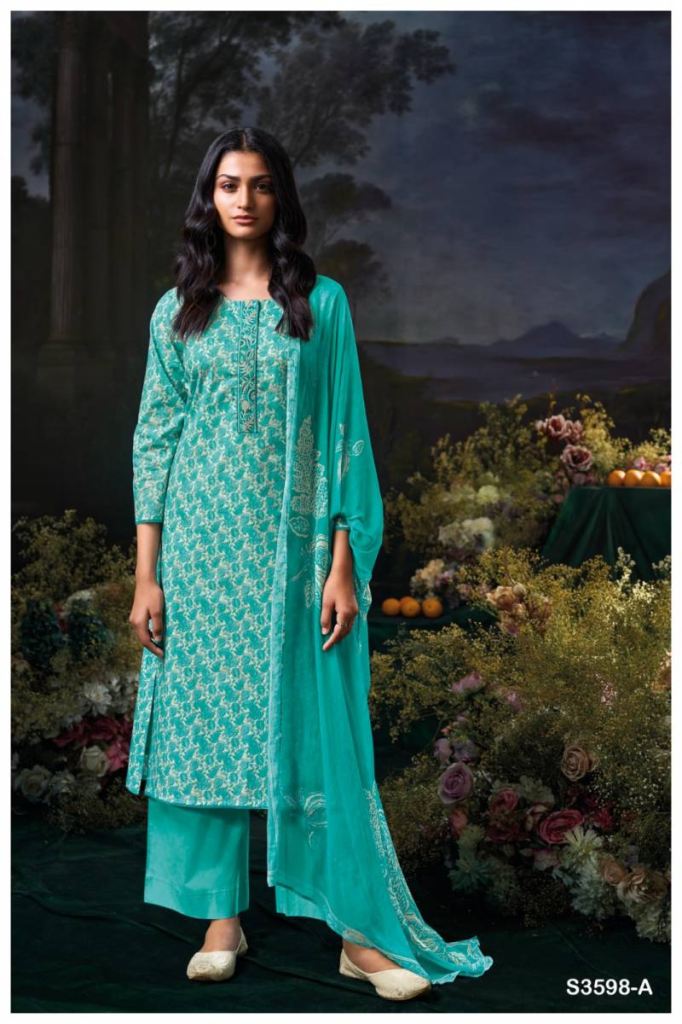 Ganga Fiora Printed Salwar Suit