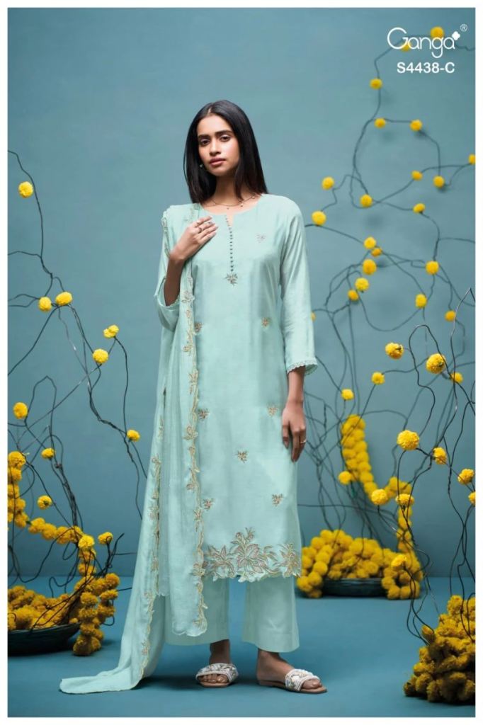 Ganga Firasha 4438 Hand Work Salwar Kameez