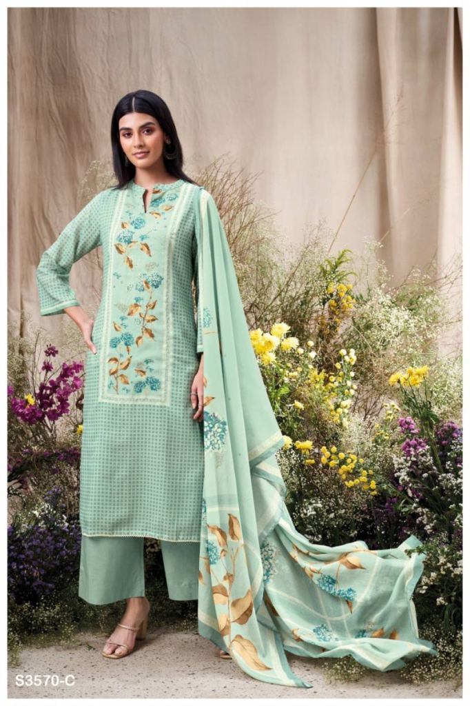 Ganga Francis Printed Salwar Suit