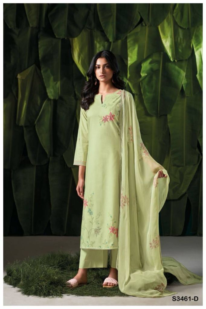 Ganga Gelila Cotton Printed Salwar Suit