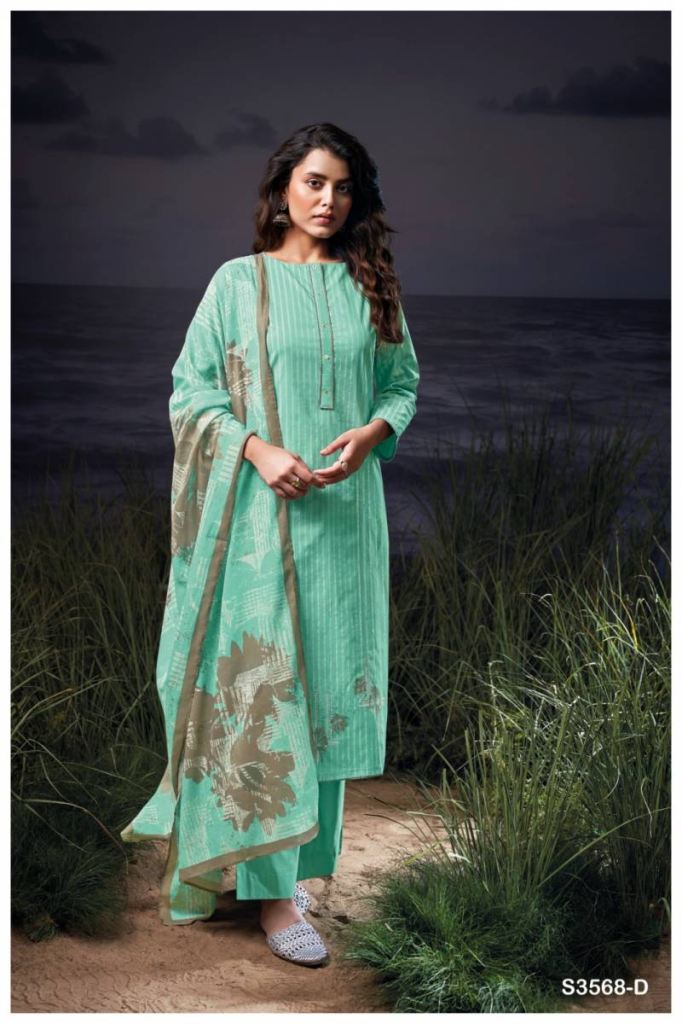Ganga Hadiya Cotton Printed Salwar Kameez