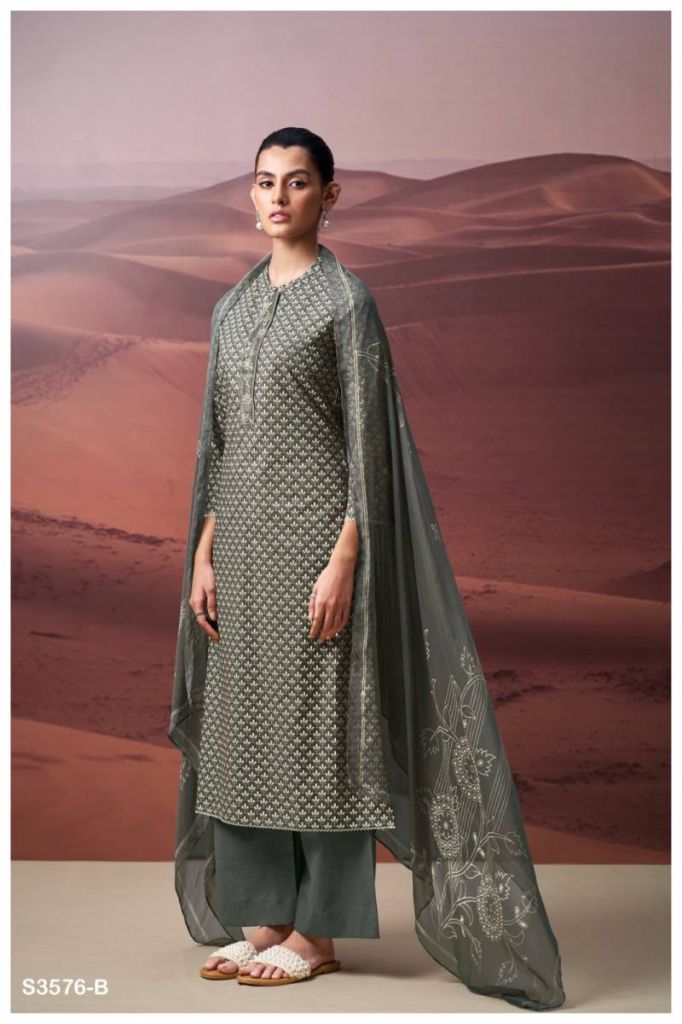 Ganga Kairavi Cotton Printed Salwar Suit