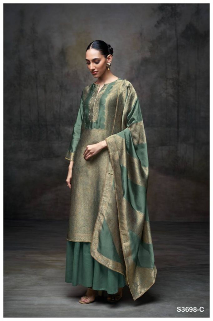 Ganga Laurene Viscose Woven Salwar Kameez