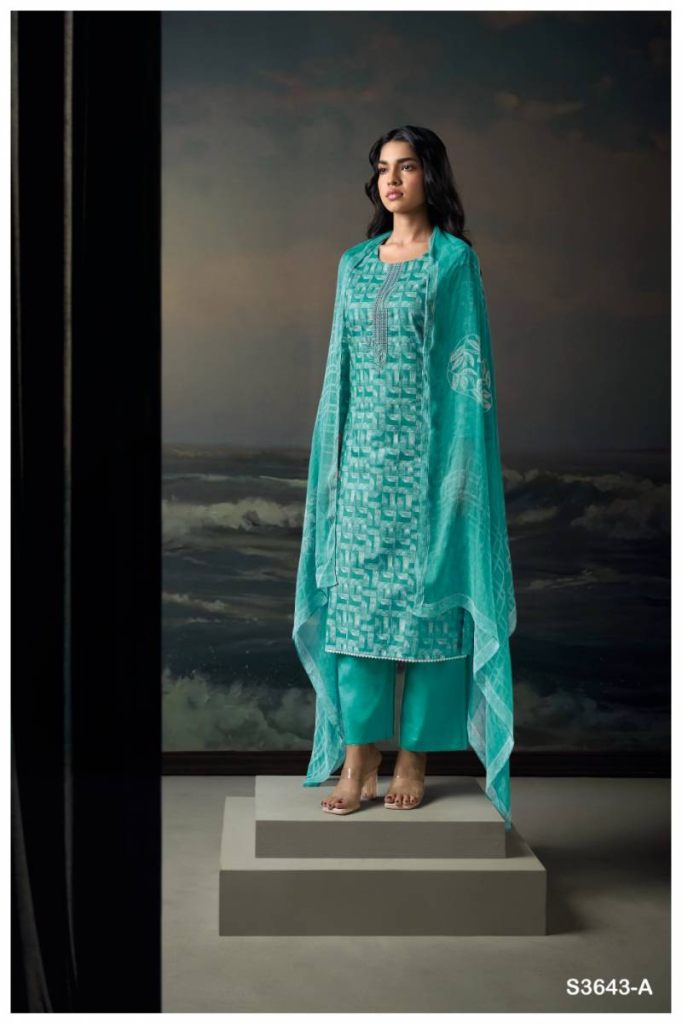 Ganga Legeto Cotton Printed Salwar Suit