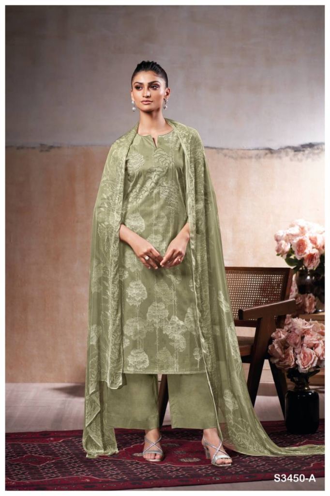 Ganga Linzy Printed Salwar Suit