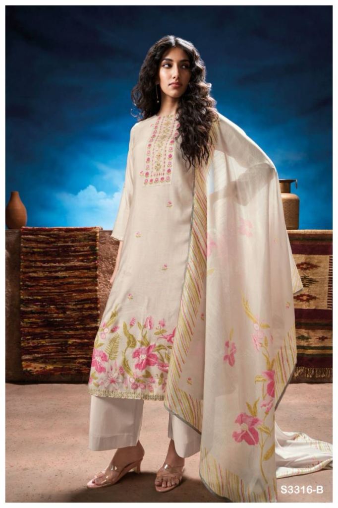 Ganga Odeta Printed Salwar Suit