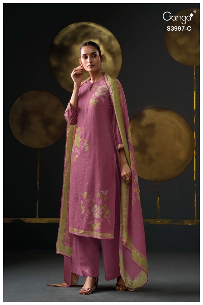 Ganga Pariniti 3997 Printed Work Salwar Kameez Suits