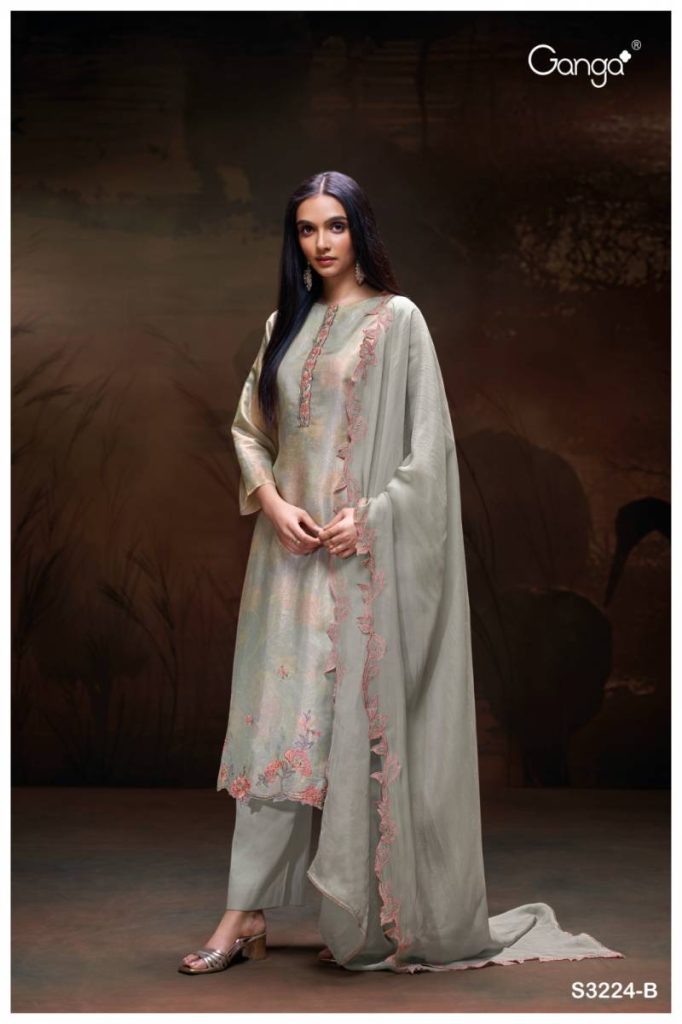 Ganga Paris Bemberg Salwar Kameez