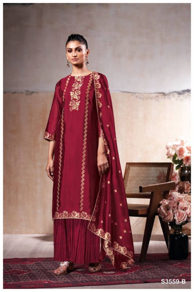 Ganga Paulina Viscose Woven Salwar Kameez