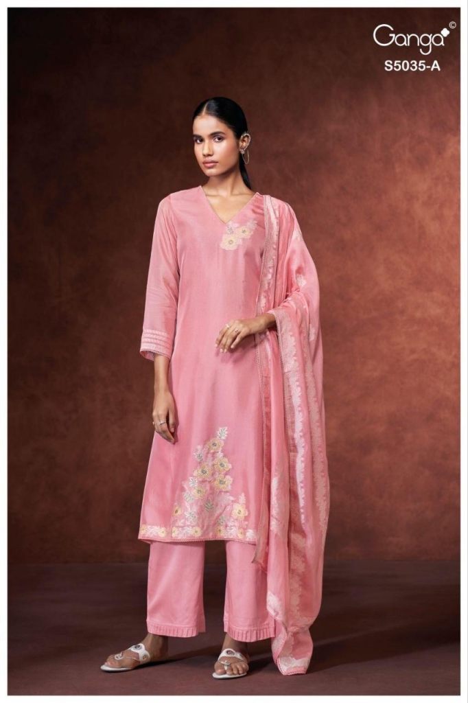 Ganga Phaevi 5035 Embroidered Salwar Kameez