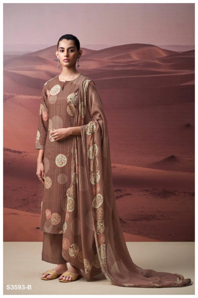 Ganga Prachiti Printed Salwar Suit