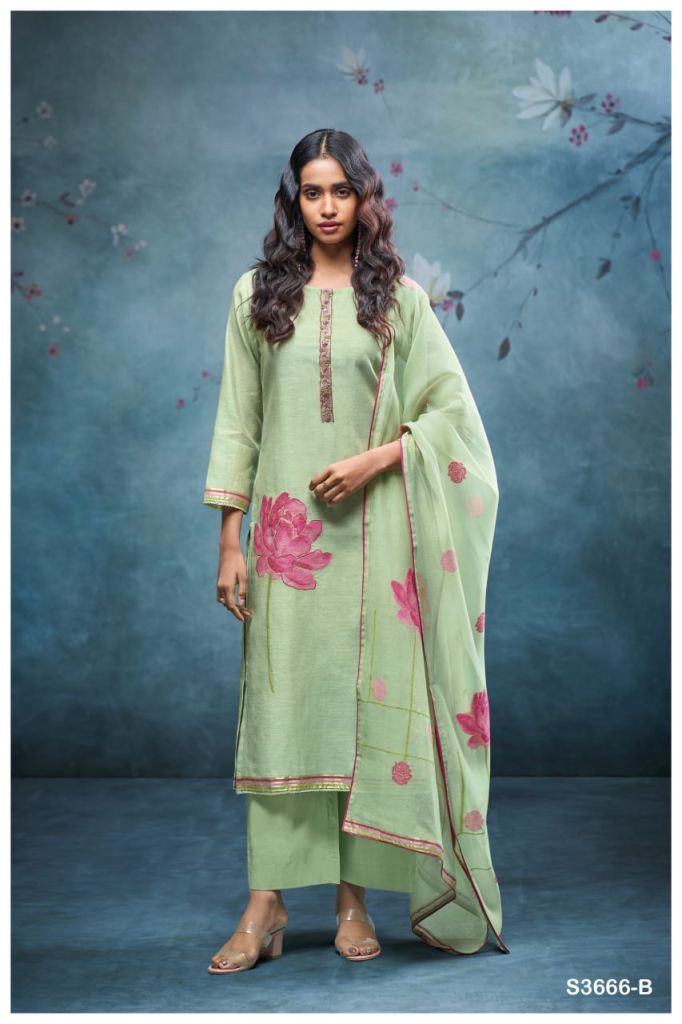 Ganga Reva 3666 Mal Salwar Suit