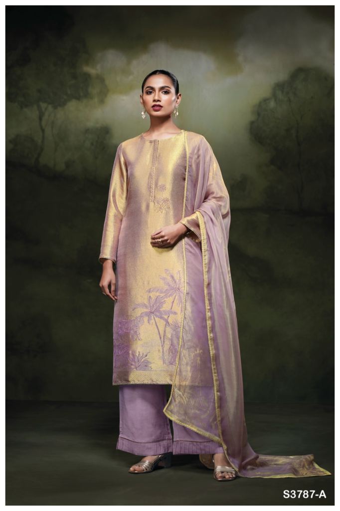Ganga Rizvi 3787 Embroidery Salwar Kameez