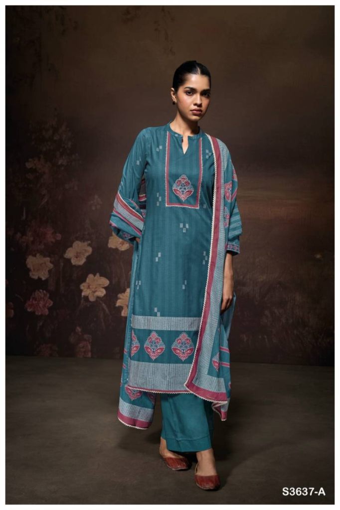Ganga Samantha Printed Salwar Suit