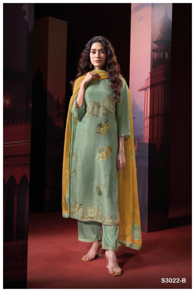 Ganga Shein Printed Salwar Kameez