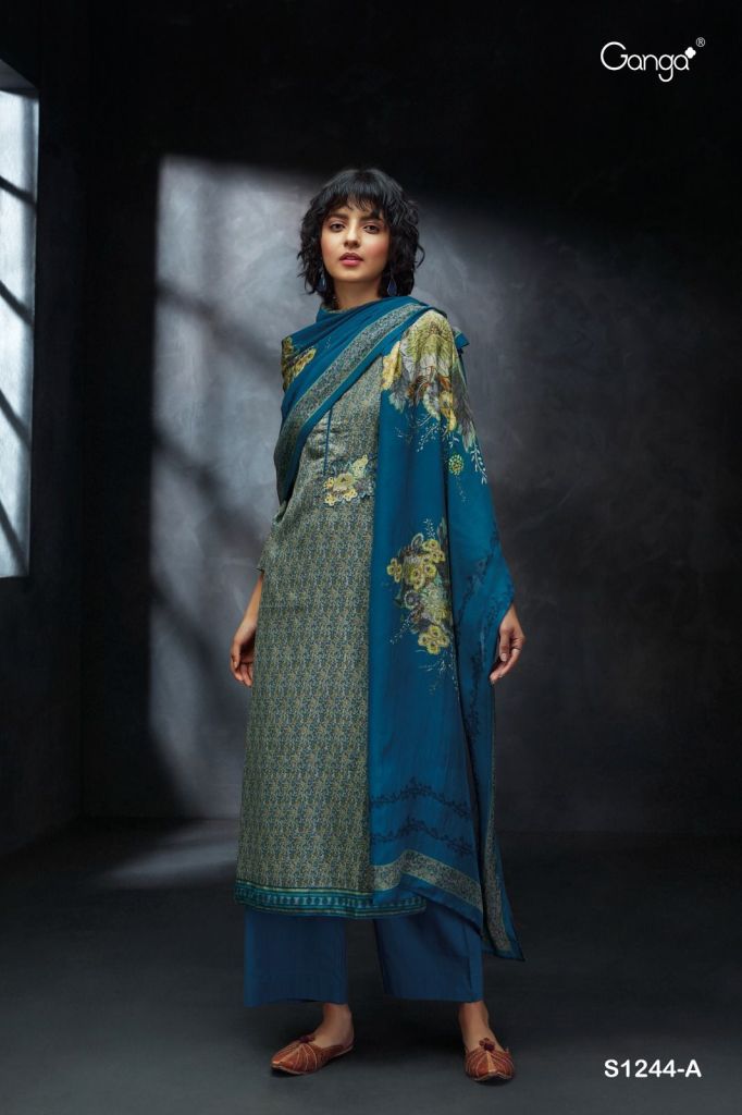 Ganga Tansy S1244 Designer Salwar Suits Collection