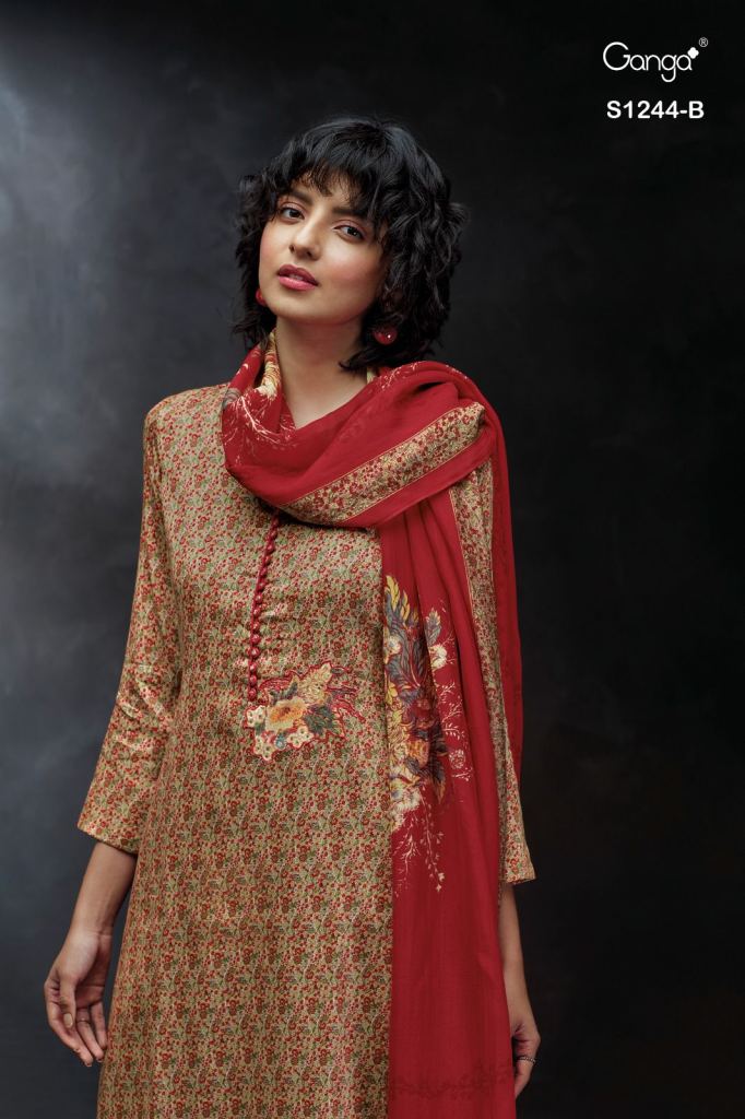 Ganga Rivaaz Wholesale luxury Winter collection Salwar Suits -  textiledeal.in