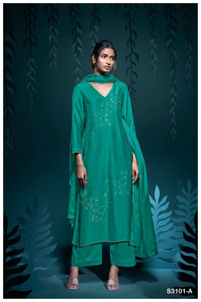 Ganga Upasana 3101 Dress Material 