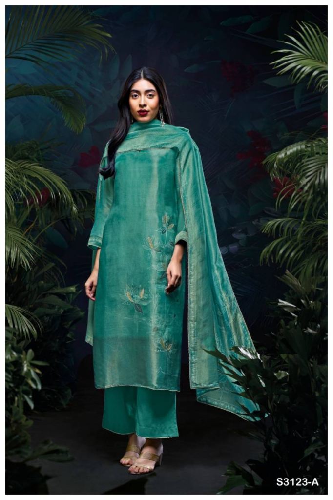 Ganga Urshita Printed Salwar Kameez