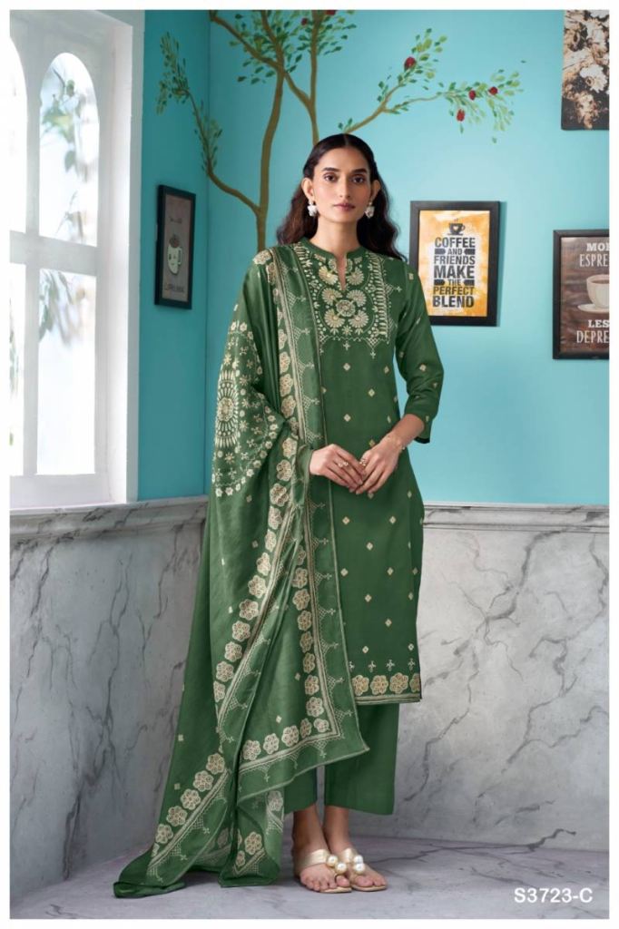 Ganga Violetta Printed Salwar Kameez