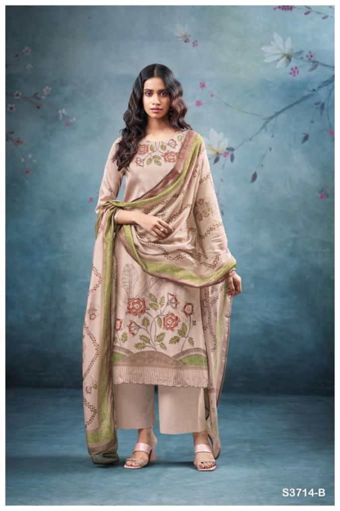 Ganga Winter Printed Salwar Kameez