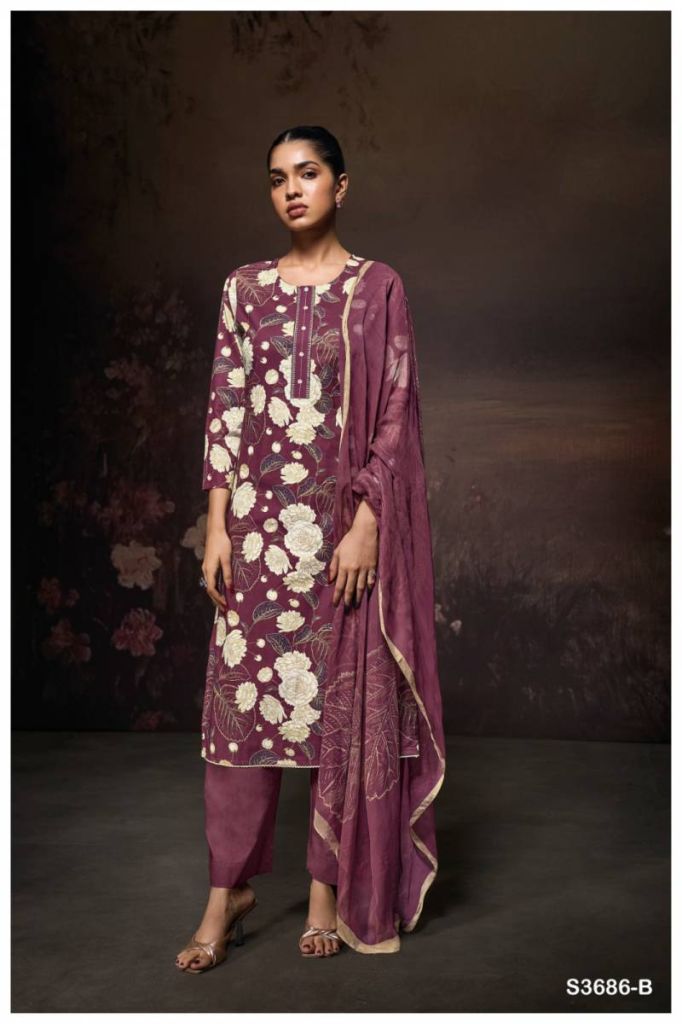 Ganga Yugriti Cotton Printed Salwar Kameez
