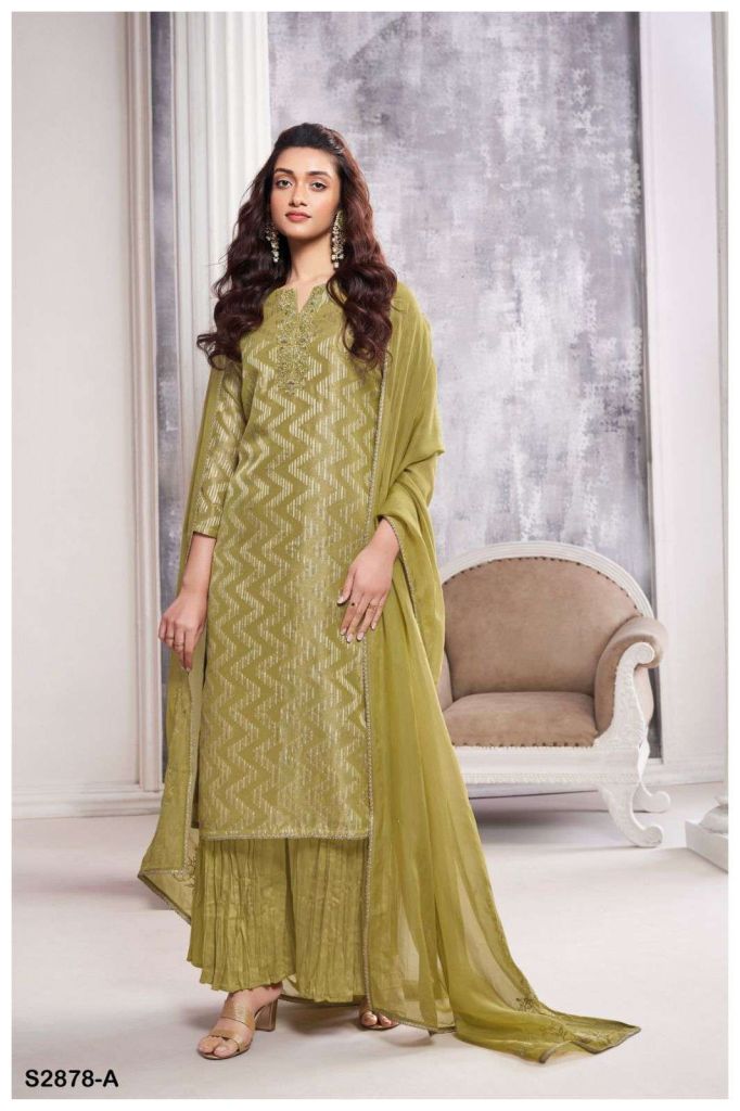 Ganga Zuhra 2878 Embroidery Salwar Suit