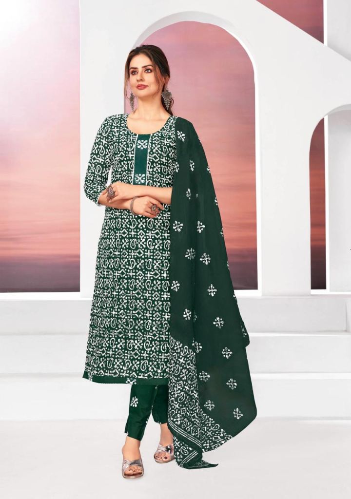 Ganpati Batik Vol 8 Dress Material