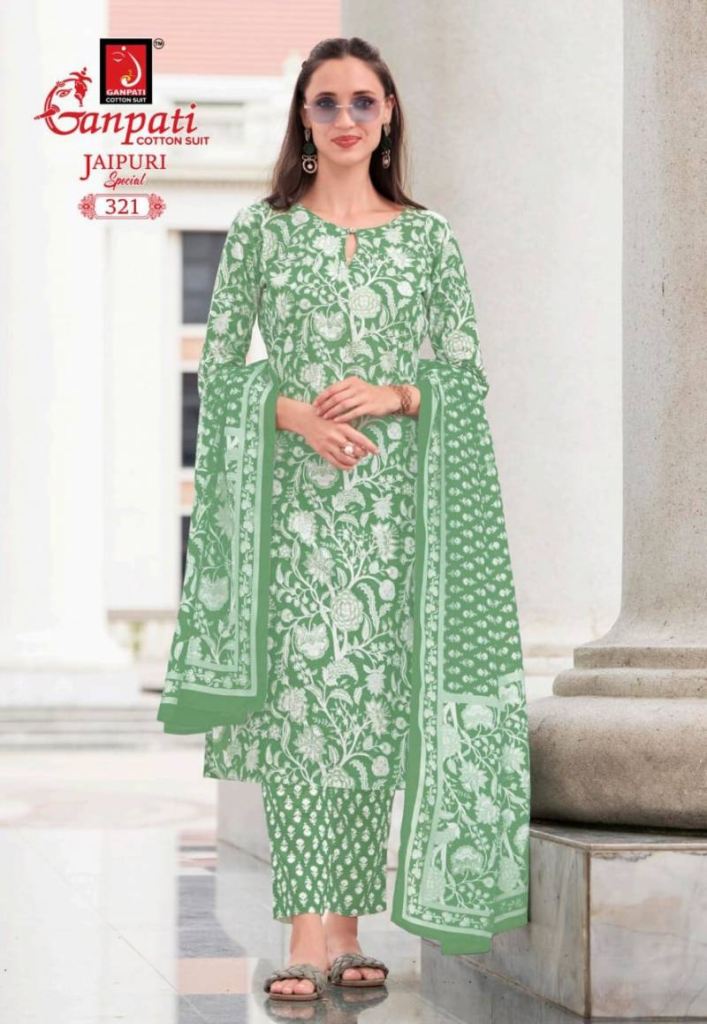 Ganpati Jaipuri Special Vol 15 Printed Kurti