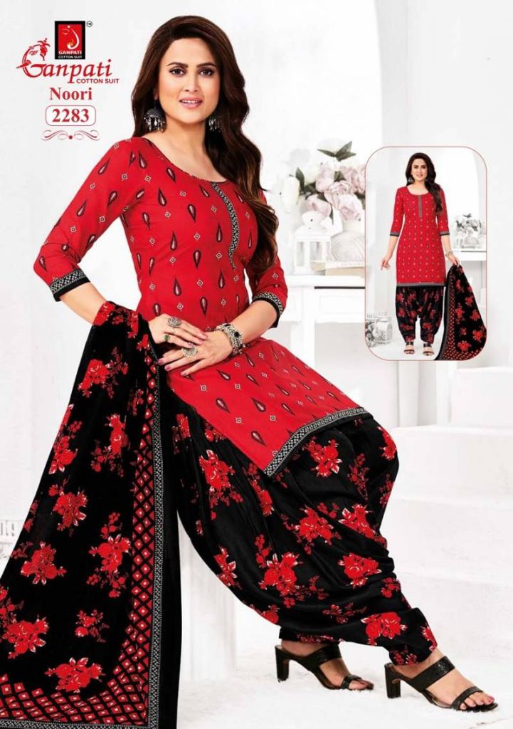 Ganpati Noori Patiyala Vol 11 Printed Dress Material