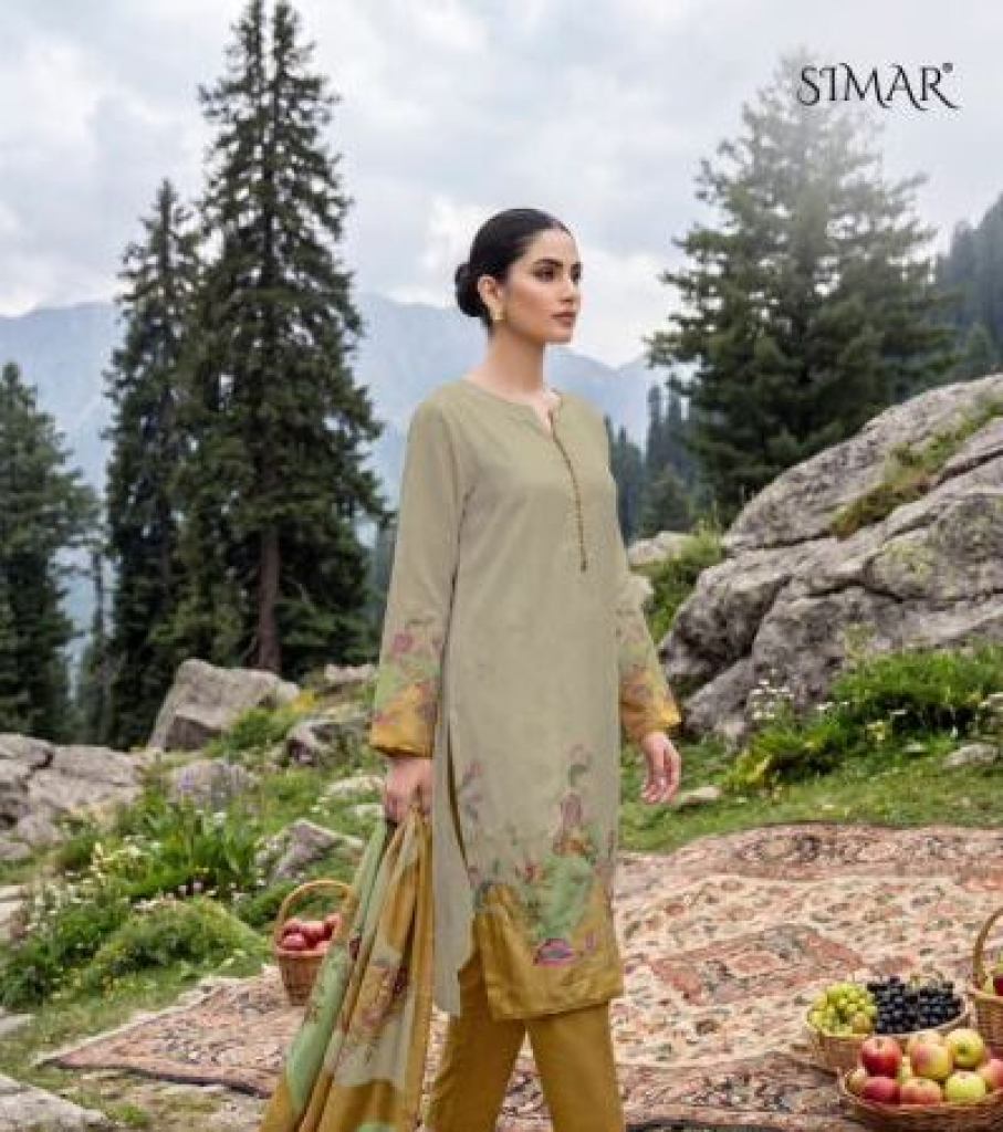 Glossy Simar Aayat Digital Printed Salwar Kameez