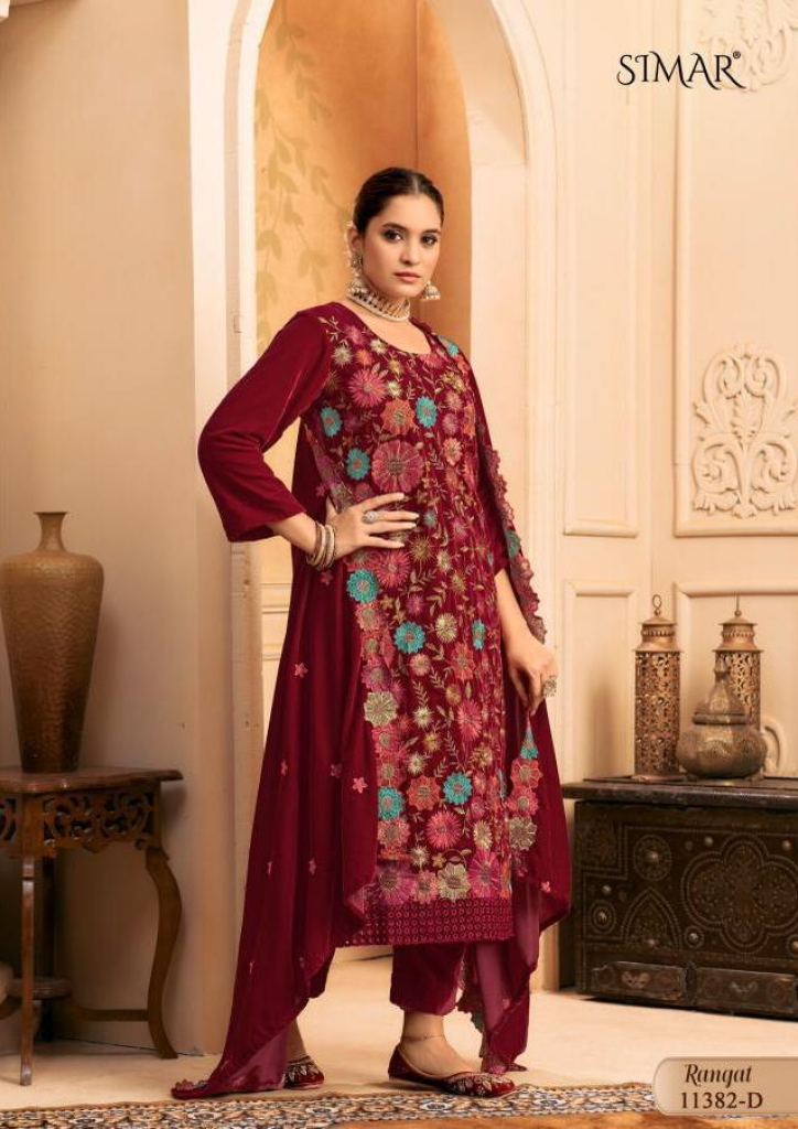 Glossy Simar Rangat Designer Salwar Kameez