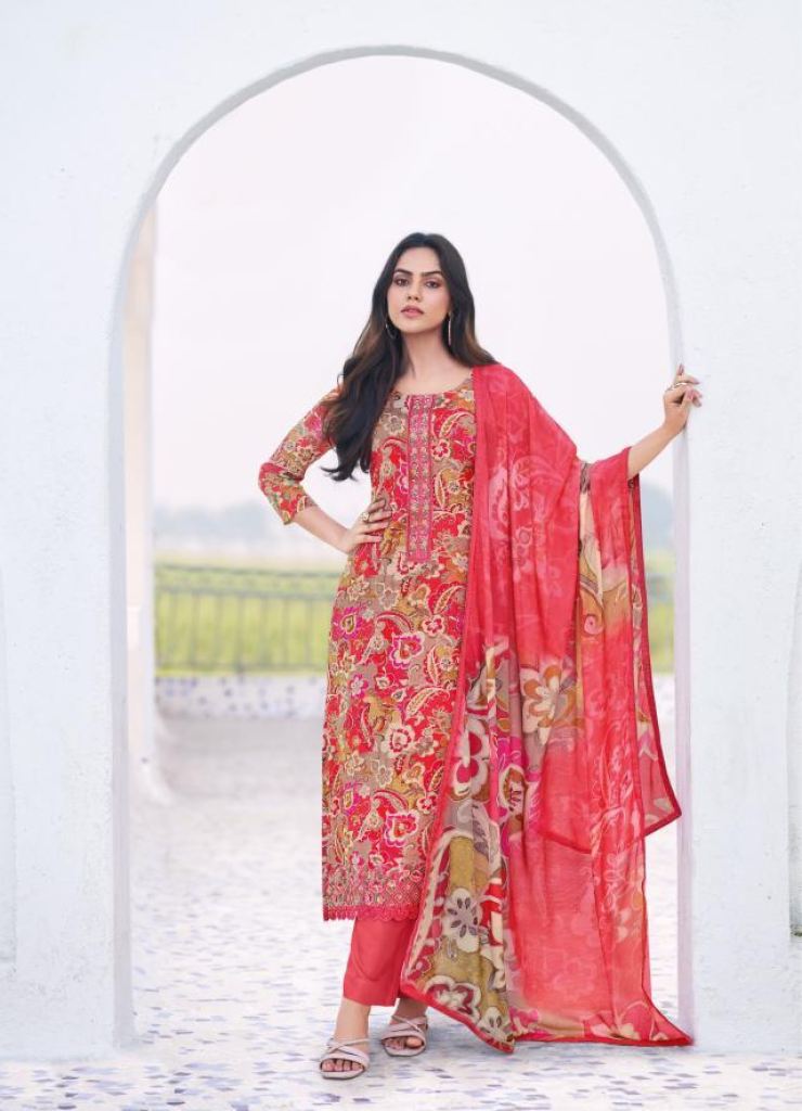 Glossy Simar Turvi Digital Printed Salwar Kameez