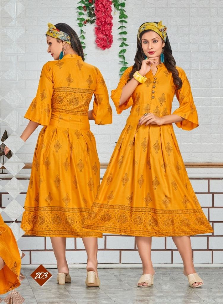 Goldy Anarkali Kurti Collection