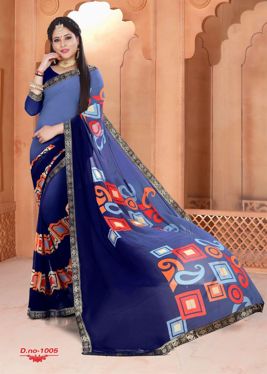  Gouri vol 1 Weight less casual wear sarees catalogue