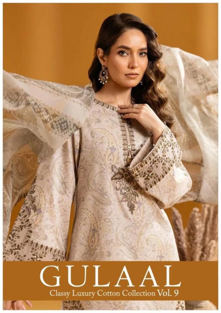 Gulaal Classy Luxury Collection Vol 9 Dress Material