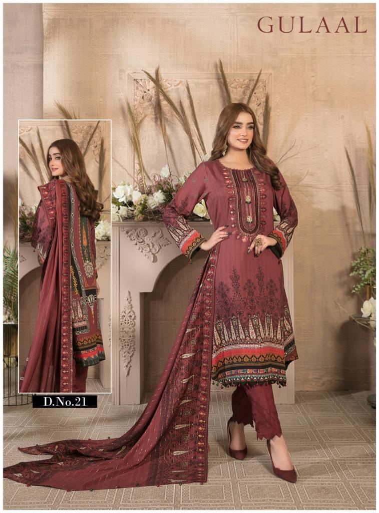 Gulaal Karachi Vol 3 Cotton Dress Material Collection